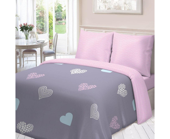 КПБ из поплина 1,5сп (1н. 50х70) Тереза - Интернет магазин "Труд"