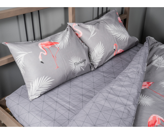 Пододеяльник из бязи 220х240 Фламинго 2, изображение 2 - Интернет магазин "Труд"