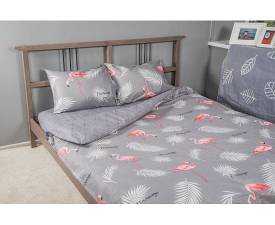 Пододеяльник из бязи 220х240 Фламинго 2 - Интернет магазин "Труд"