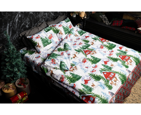 КПБ из бязи Дуэт (2н. 50х70) Зимняя сказка - Интернет магазин "Труд"