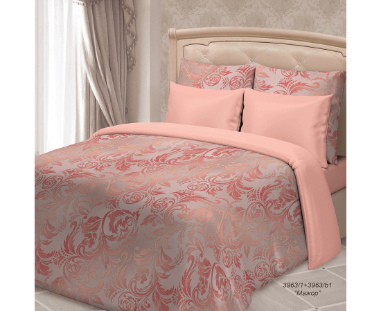 КПБ из сатина 200х220 (2нав.70х70) Мажор перси, изображение 9 - Интернет магазин "Труд"