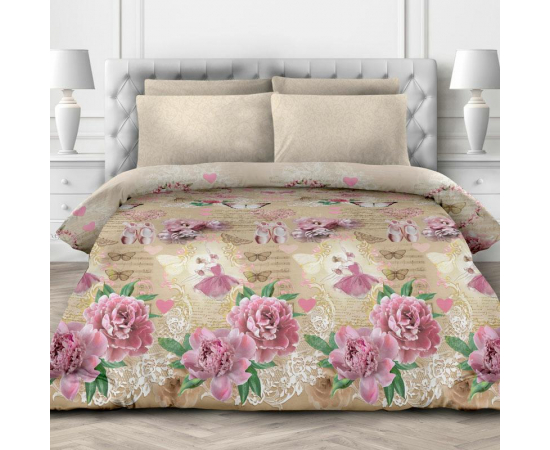 КПБ из поплина 200х220 (2н. 70х70) Балет КПБ из поплина 200х220 (2н. 70х70) Балет - Интернет магазин "Труд"