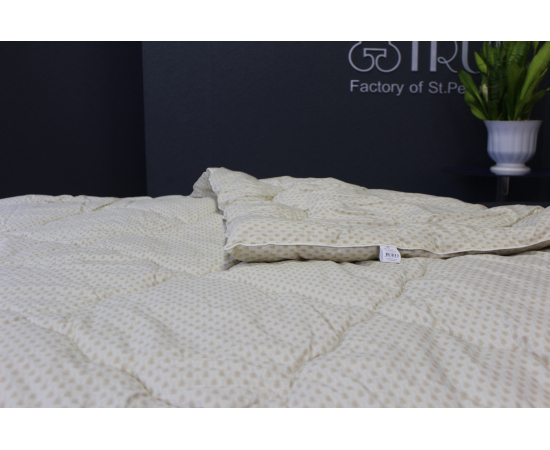 Одеяло из верблюжьей шерсти 2сп Дропс, изображение 4 - Интернет магазин "Труд"