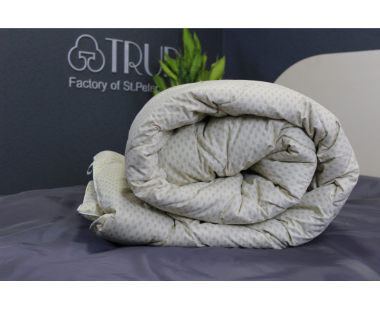 Одеяло из верблюжьей шерсти 2сп Дропс, изображение 3 - Интернет магазин "Труд"