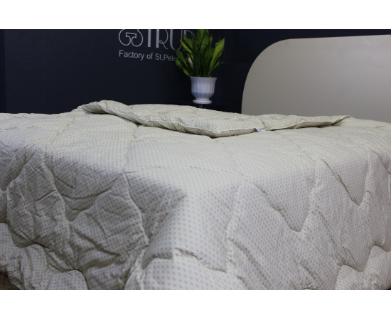 Одеяло из верблюжьей шерсти 2сп Дропс, изображение 2 - Интернет магазин "Труд"