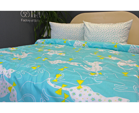 КПБ из бязи Дуэт (2н. 70х70) Китти - Интернет магазин "Труд"