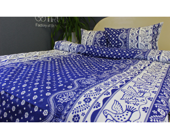 КПБ 1,5сп (2нав.70х70) п/лен Птица счастья, изображение 6 - Интернет магазин "Труд"