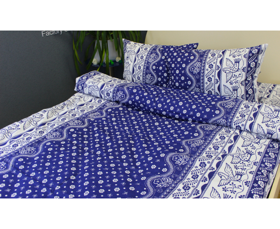 КПБ 1,5сп (2нав.70х70) п/лен Птица счастья - Интернет магазин "Труд"