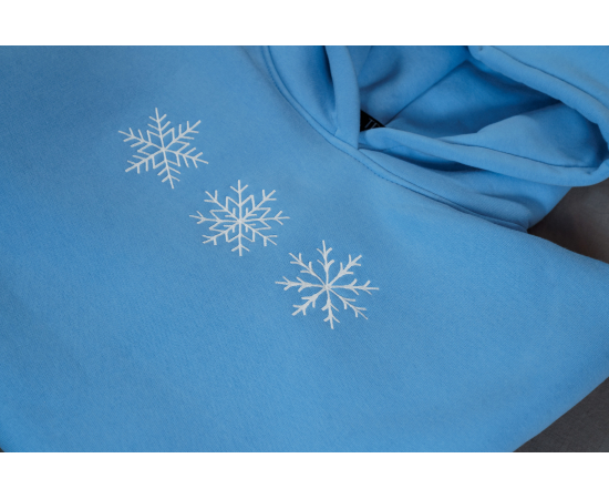 Толстовка женская 210-17 размер М Голубой, изображение 2 - Интернет магазин "Труд"