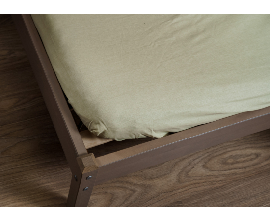 Простыня на резинке 160х200 цв. зеленый - Интернет магазин "Труд"