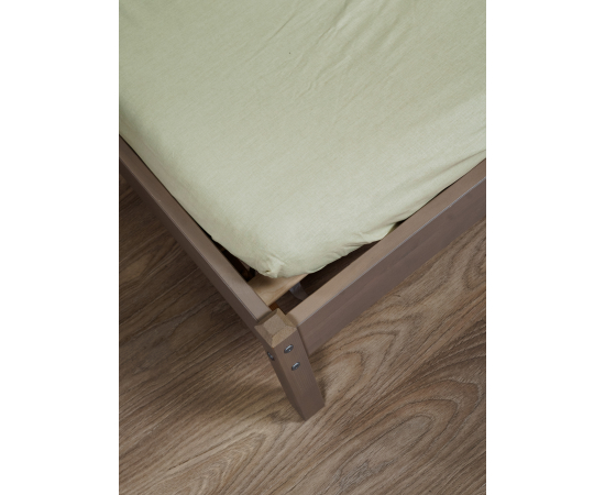 Простыня на резинке 160х200 цв. зеленый, изображение 3 - Интернет магазин "Труд"