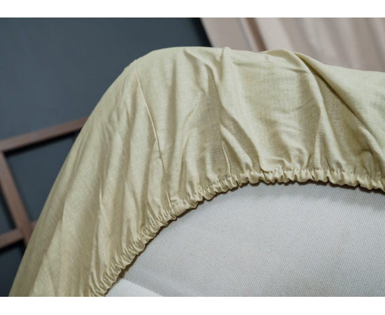 Простыня на резинке 160х200 цв. зеленый, изображение 2 - Интернет магазин "Труд"