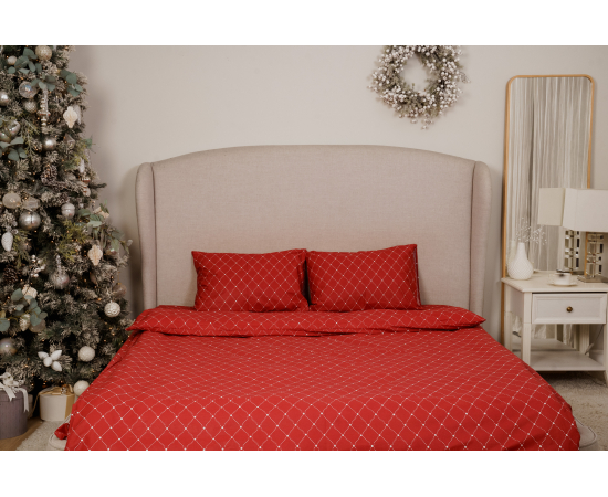 КПБ из поплина 2сп (2н. 70х70) Зимний лес, изображение 2 - Интернет магазин "Труд"