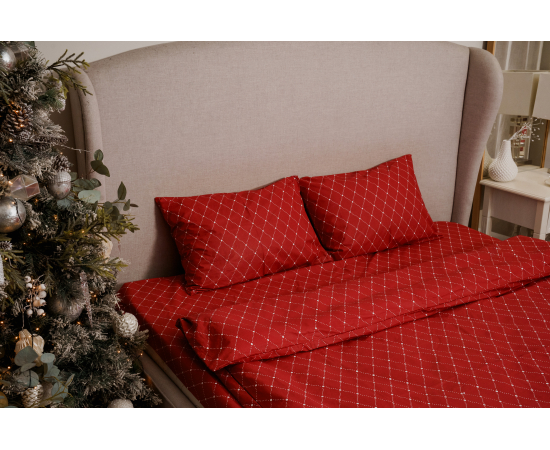 КПБ из поплина 2сп (2н. 70х70) Зимний лес, изображение 3 - Интернет магазин "Труд"