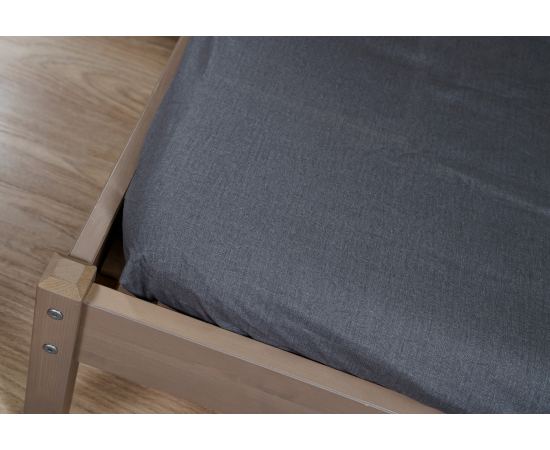 Простыня на резинке 160х190 вар хлоп сер, изображение 3 - Интернет магазин "Труд"