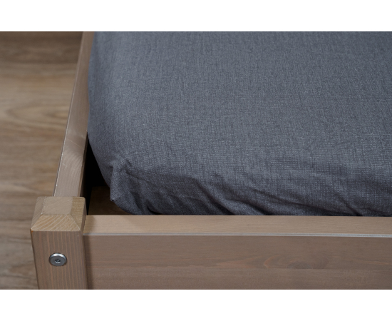 Простыня на резинке 160х190 вар хлоп сер - Интернет магазин "Труд"