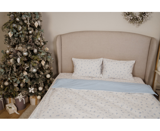 КПБ из поплина 1,5сп (2н.70х70) Сальвия, изображение 2 - Интернет магазин "Труд"