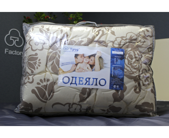 Одеяло из холофайбера 2сп Аида светл, изображение 3 - Интернет магазин "Труд"