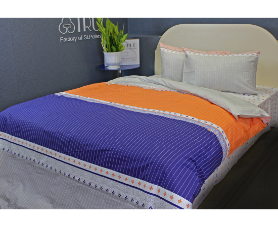 КПБ из сатина Дуэт (2н. 70х70)  Андерсон - Интернет магазин "Труд"