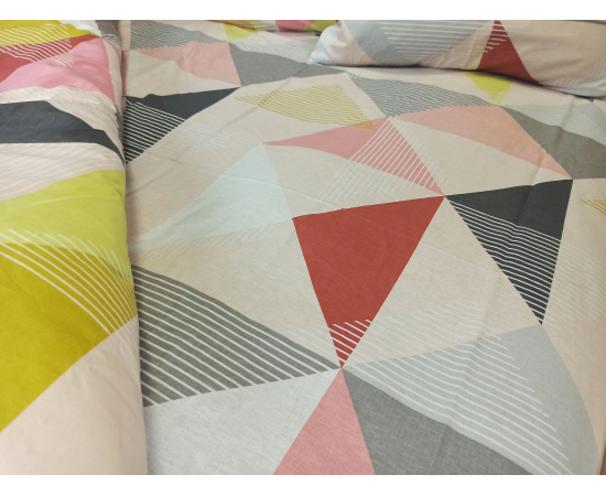 Простыня из поплина 2сп Ромбы - Интернет магазин "Труд"